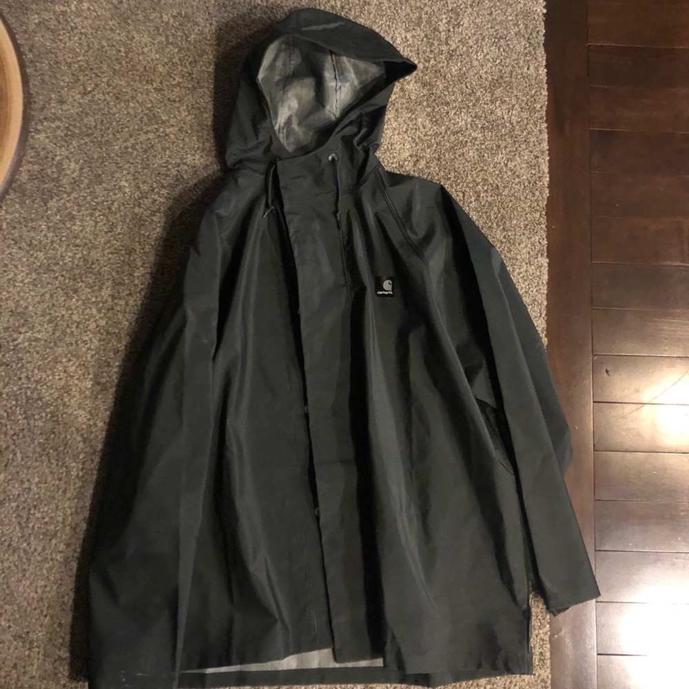 men’s carhartt rain coat